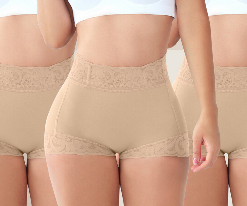 PantyShaper® - Efeito Modelador na Cintura e Empina Bumbum - Compre 1 Leve 3