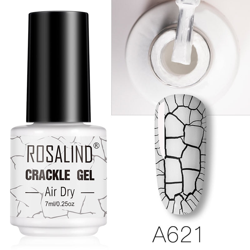 Esmalte de Unha Gel Rosalind - Efeito Crackle