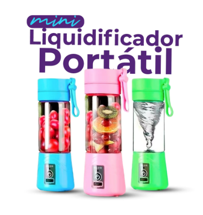 Mini Liquidificador Portátil Juice Cup + Cabo Usb