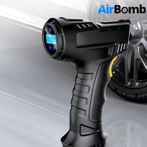 Compressor de Ar Portátil Para Carros e Motos - AirBomb™