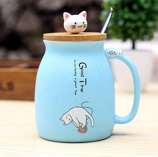 Cute cat Caneca