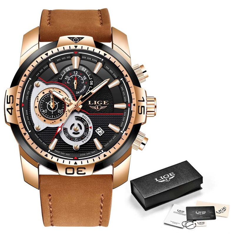 Relógio Masculino Luxury Chronograph