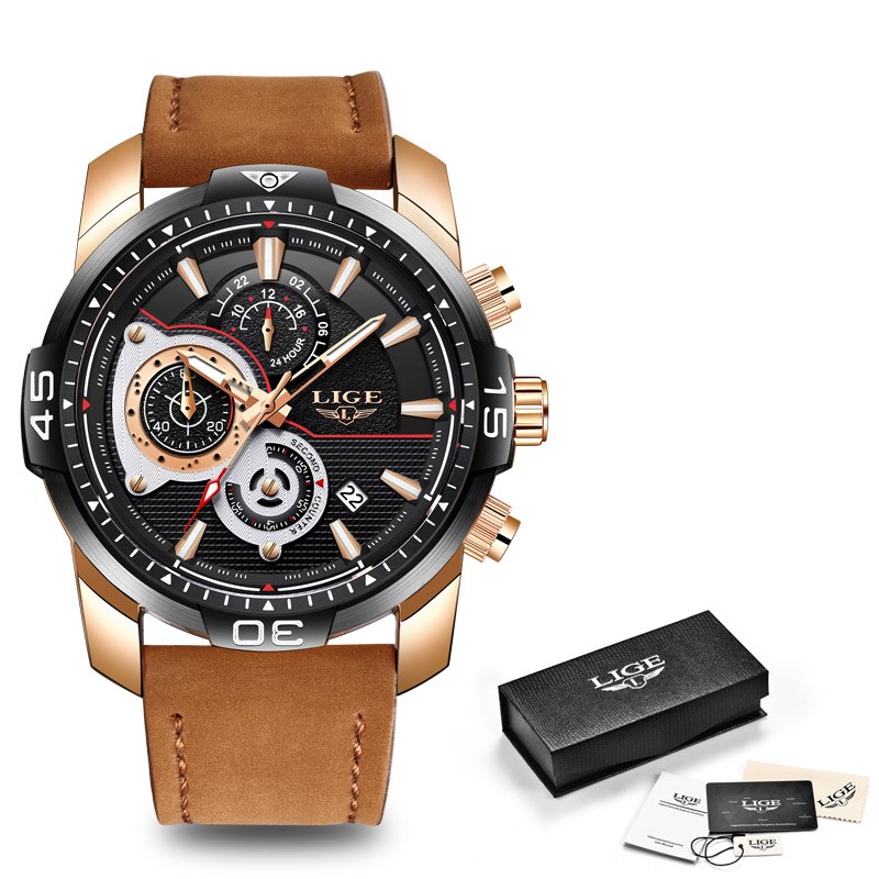 Relógio Masculino Luxury Chronograph