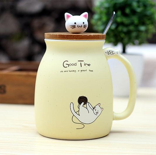 Cute cat Caneca