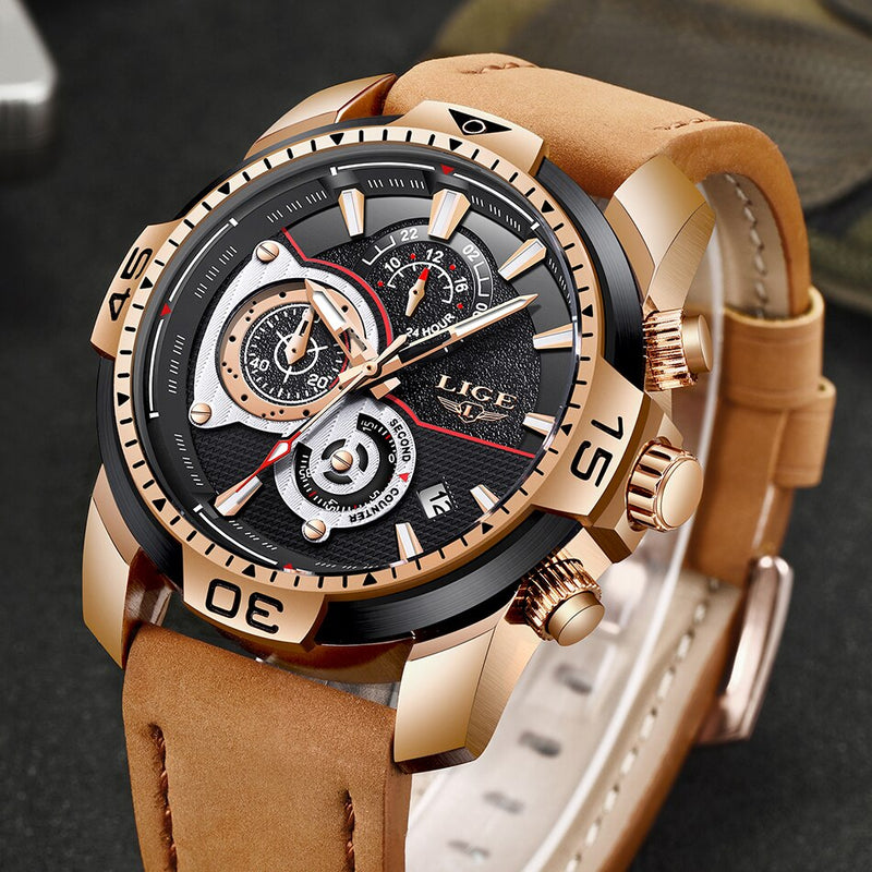 Relógio Masculino Luxury Chronograph