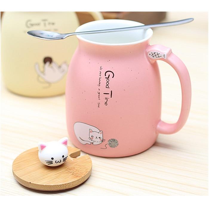 Cute cat Caneca