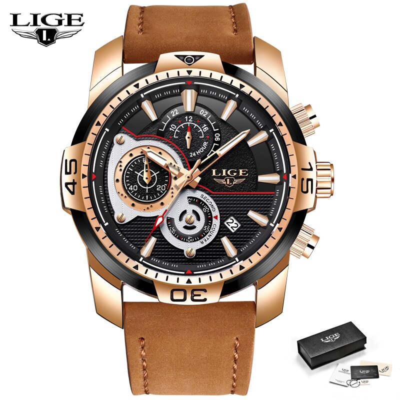 Relógio Masculino Luxury Chronograph