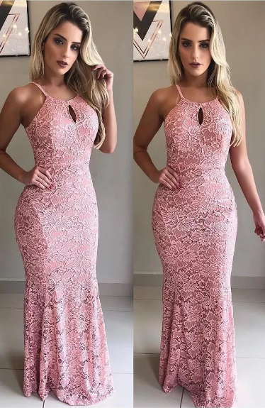 Vestido Sereia Longo