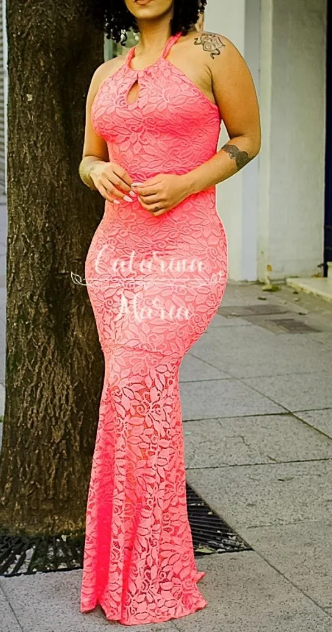 Vestido Sereia Longo