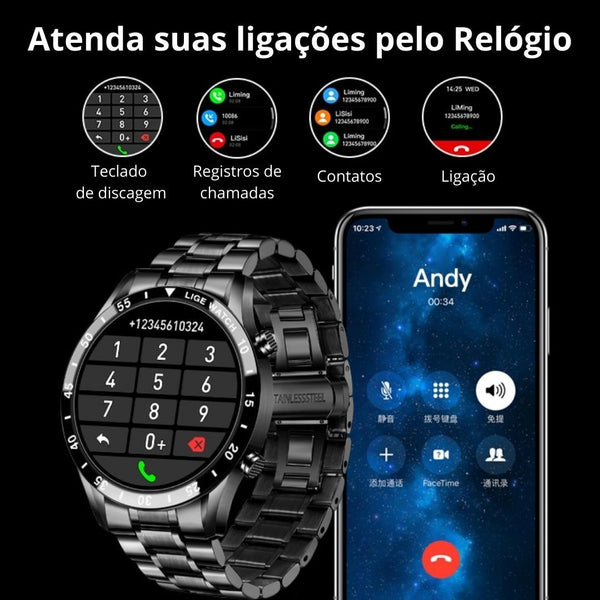 SMARTWATCH DE LUXO - MEPER IRON