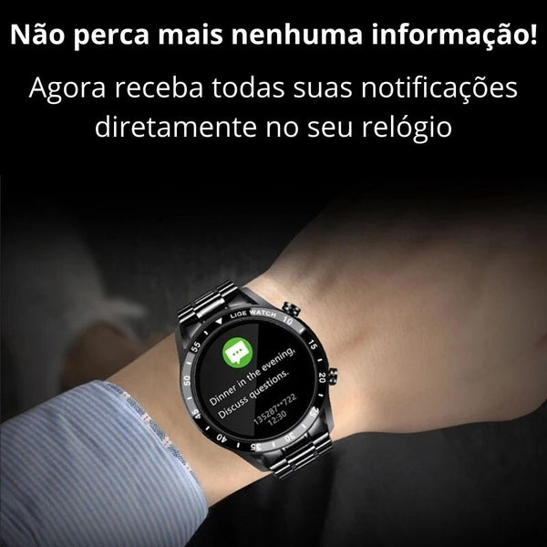 SMARTWATCH DE LUXO - MEPER IRON